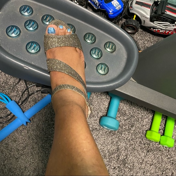 Ladies sparkle heels - Picture 4 of 7